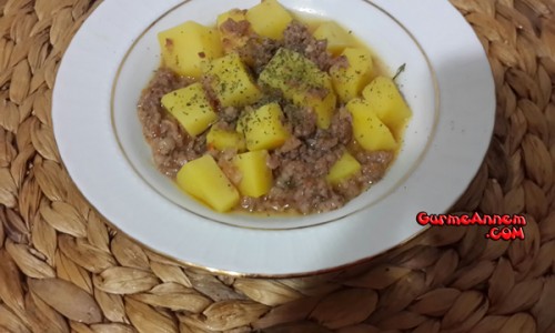 Patatesli Kiymali Yemek 7 Ay Gurme Annem Bebek Yemekleri