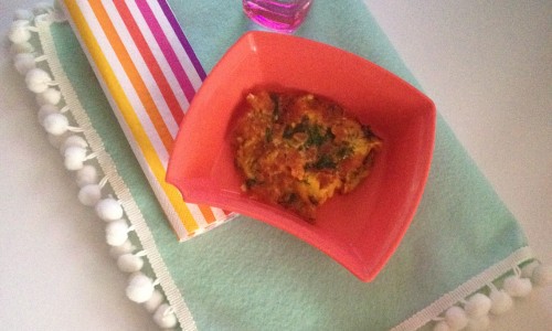 Sebzeli omlet (+8 ay)