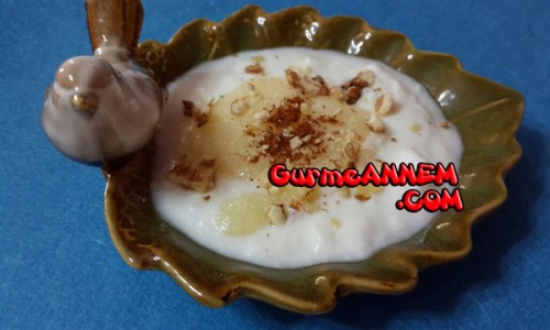 cevizli yogurt 9 ay ve uzeri gurme annem bebek yemekleri