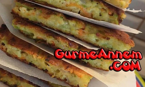 bebeklere kabak mucver 1 yas ve uzeri gurme annem bebek yemekleri