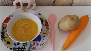 Tavuk Bulyonlu Sebze Çorbası (8 ay ve üzeri )