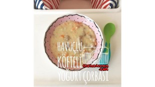 Havuçlu Köfteli Yoğurt Çorbası (8 ay+)