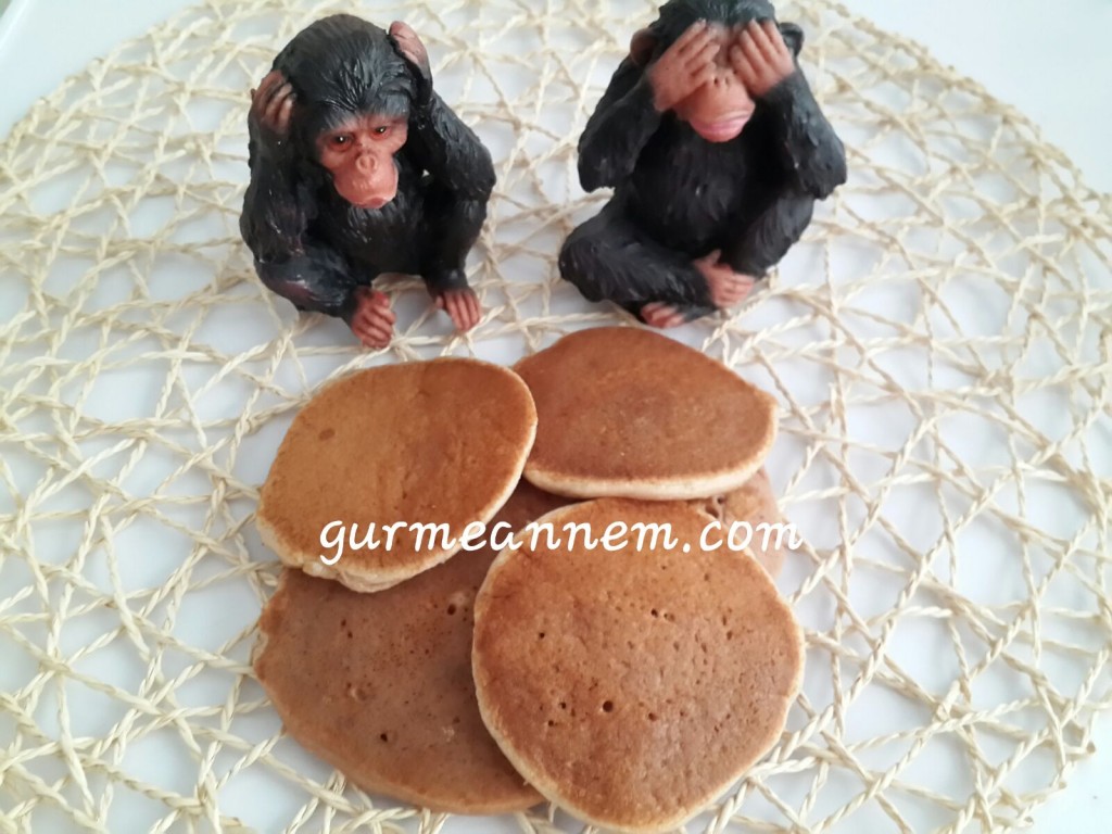Cevizli Puf Pankek (+1 yaş ve üzeri ) Gurme Annem