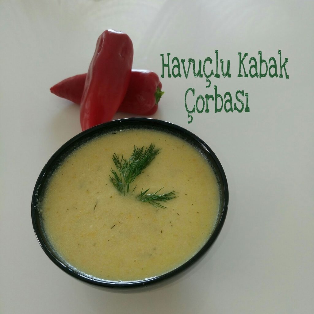 Havuçlu Kabak Çorbası ( 7 ay ve üzeri ) Gurme Annem