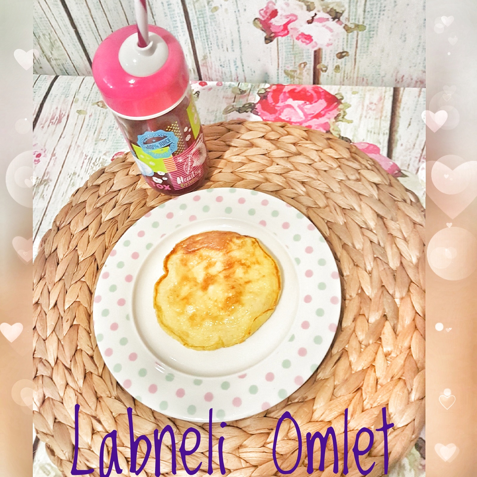 Labneli Omlet ( 1 yaş ve üzeri ) Gurme Annem Bebek