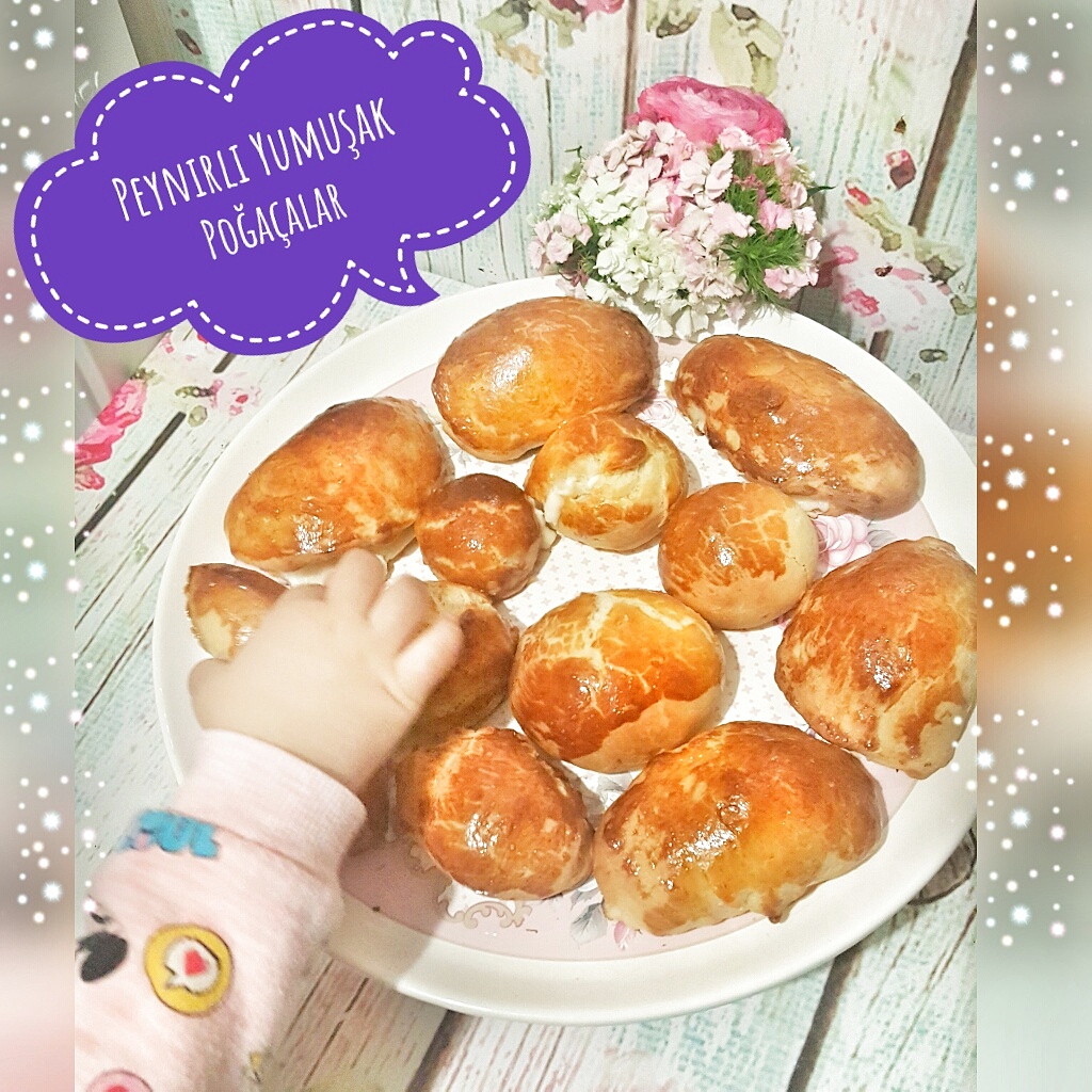 Yumuşak Poğaçalar ( 1 yaş ve üzeri ) Gurme Annem Bebek